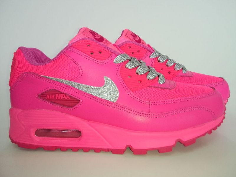 pink nike shoes